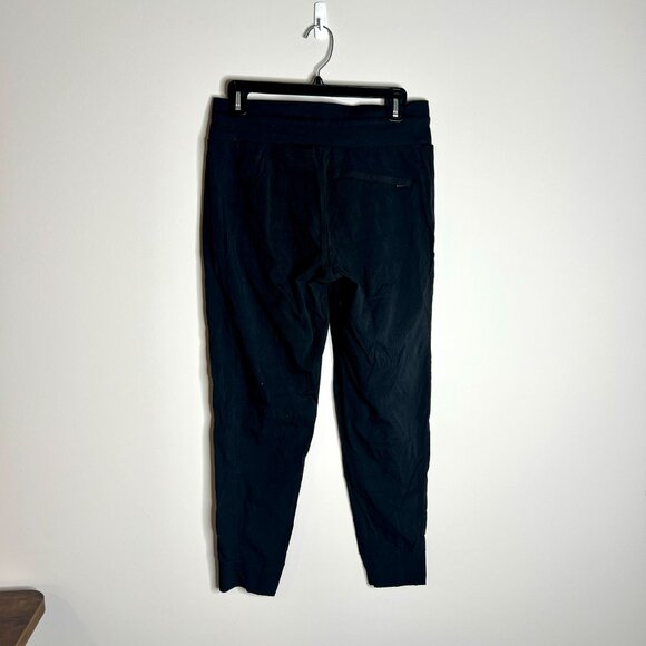 Athleta Trekkie North Jogger Black Pant Zip Pockets Tapered Legs Elastic Cuffs 4 - Picture 4 of 6